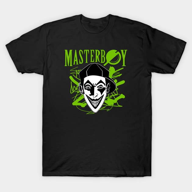 MASTERBOY - RARE GREEN FLUO EDITION T-Shirt by BACK TO THE 90´S